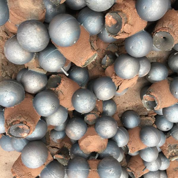 Molde a bola de moedura dos meios de 150mm para o moinho de bola e o molho do minério da mina