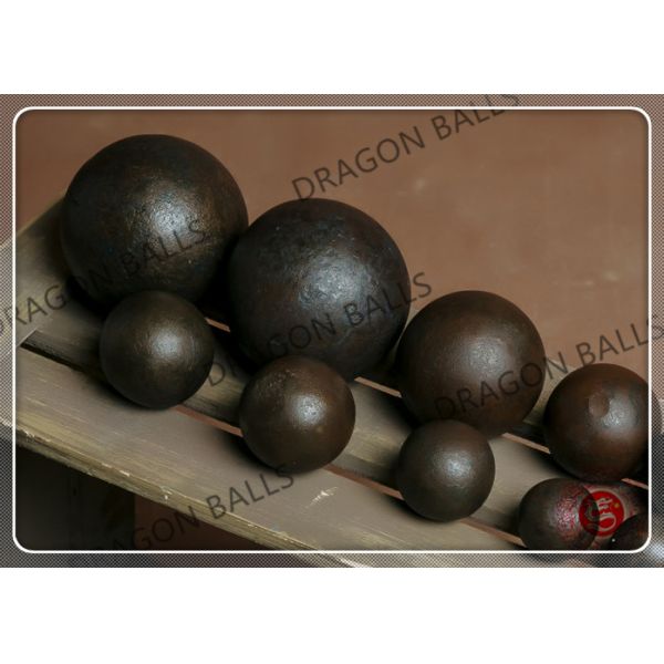 Air Hammer Forged Grinding Balls Multifunctional For Mines / Power Plants