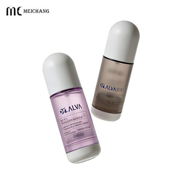 45ml Thick-Wall AS Airless Pump Bottle with Leak-Proof Packaging for Medical Aesthetic Serums（MC-261）