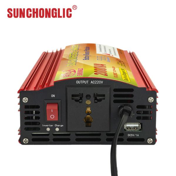 2000w Modify Sine Wave Off Grid Solar Inverter Inverter With Charger Dc 12v To Ac 220v