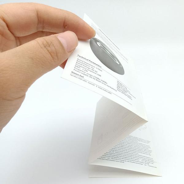 Custom Instruction Manuals Various Languages Folding Paper Instructions Leaflet Die Cut Brochure