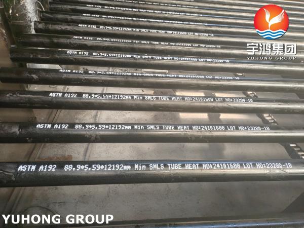 ASTM A192 Carbon Steel Seamless Tube for Heat Exchangers