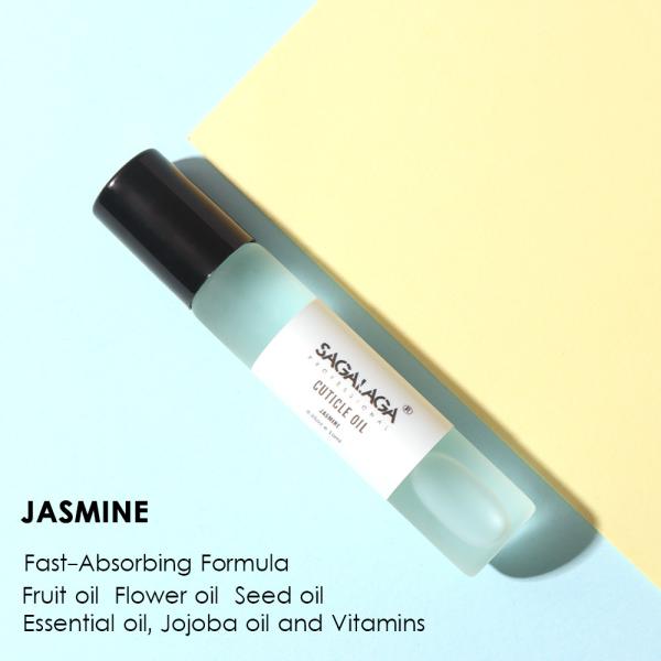 Rollerball Custom Logo Cuticle Oil for Nails Care Treatment 10ml Fruit Fragrance Natural Nail Oil Cuticle Repair