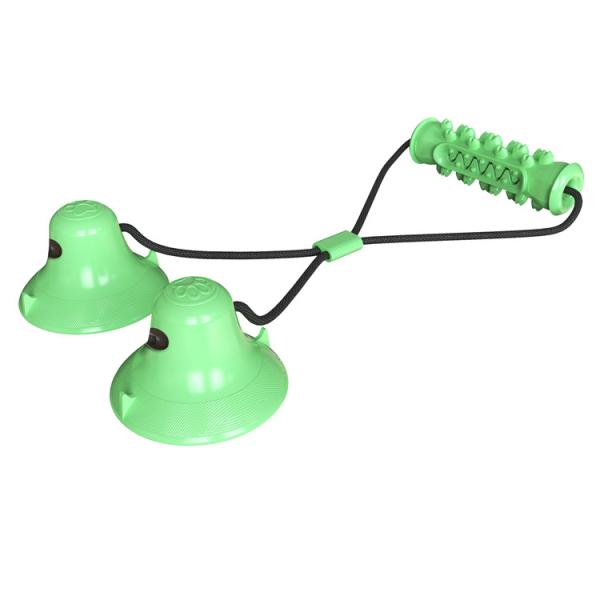 High Quality New Single Suction Cup Molar Ball Dog Toothbrush Teeth Cleaning Chew Toys For Pet