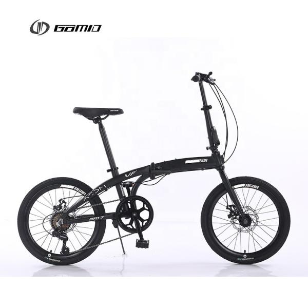 Custom Bisiklet Foldable City Bike GOMID 20 Inch Alloy Gear Cycle with Extension-type Foldable Handlebar and SHIMANO Kit