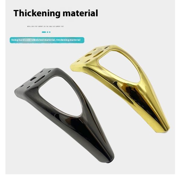 Wanjusheng Hardware Accessories Metal Feet Sofa Cabinet Gold Black Table Bed Iron Furniture Legs