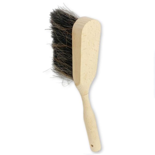 Customized Pet Cleaning Products Wooden Handle Horsehair Cleaning Brush18*4*8cm