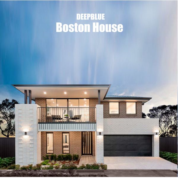CE/NZ Standard 2-Storey Luxury Prefab House Steel Frame Singel Family Home
