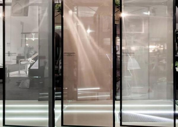 Decorative Metal Coated Fabric For Laminated Glass Door