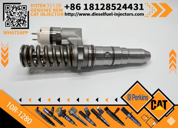 Construction Machinery Parts 250-1308 10R-1280 Common Rail Fuel Injector for Caterpillar 3152B 3516B Excavator Dozer Engine