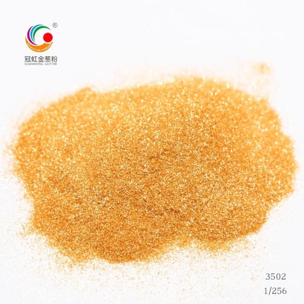 Christmas Crafts Decoration Glitter Powder PET Glitter Extra Fine Glitter Gold Series 1/170''-1/256'' 2023