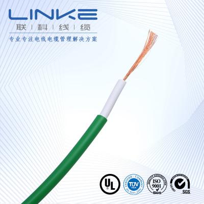 Silicone rubber double-layer insulated single core cable Industrial control cable Tinned copper cable