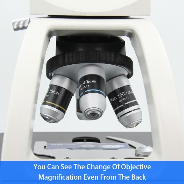 40x - 1000x A12.1010 Binocular Biological Microscope Laboratory Biological Microscope