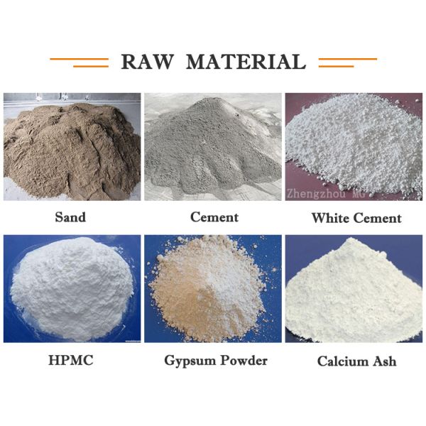 dry mortar production line 10-30tph Voltage Customized Dry Mix Powder Mortar Production Line Wall Putty Plaster Skim Coat Mixer Tile Adhesive Glue Grout Making Machine