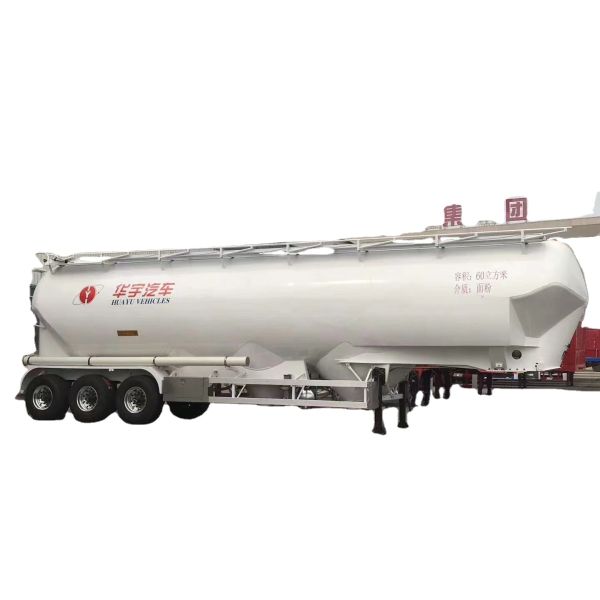 Sale Stainless Tanker Semi Trailer Cement Bulk Powder Material Semi-Trailer for Sale