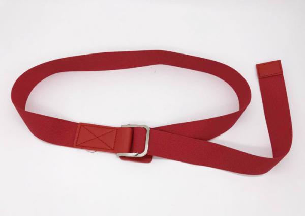 3.6CM Polyster Custom Webbing Belts , Quick Dry Nickel Buckle Boys Web Belt