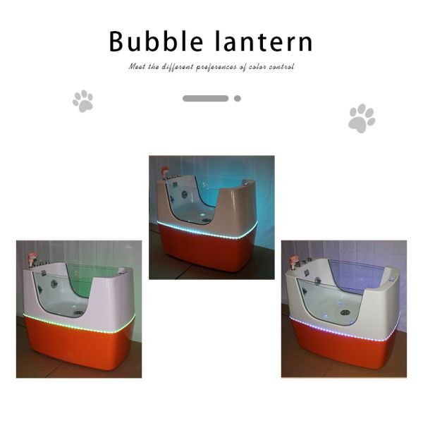 Лист 1180X730X980mm автоматической ванны SPA любимца собаки кота акриловый составной