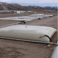 Recolha de chuva Grandes tanques de água de plástico 10000L Colchão de almofada de bexiga dobrável Tanque de retenção de água