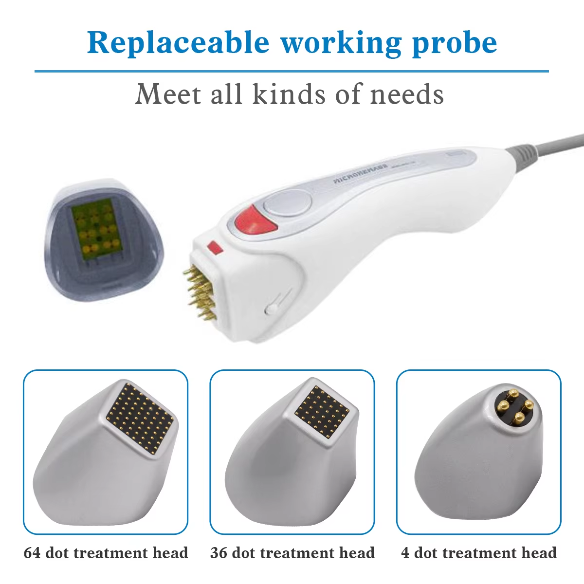 Portable 5Mhz Fractional RF Device for Face Lift and Skin Tightening