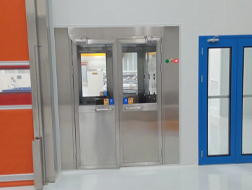 Блокировка автоматической раздвижной двери душевой воздуха чистой комнаты YANING электронная