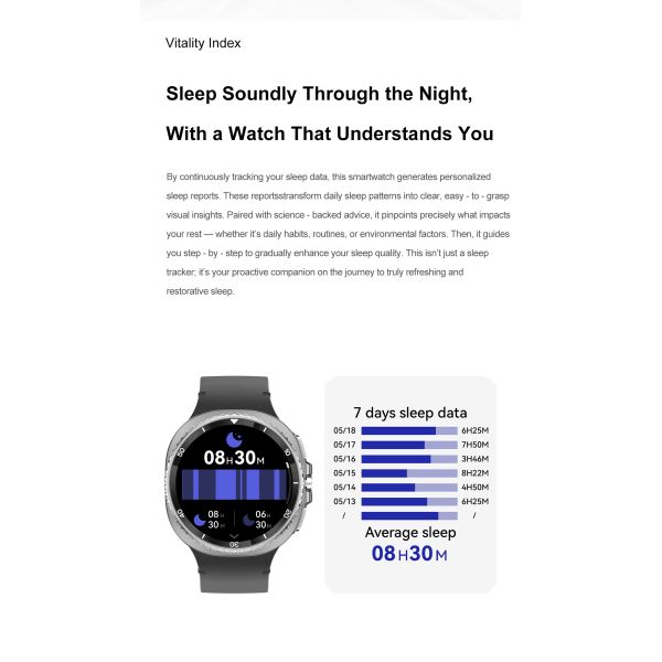 Classic Smart Watch 8 46mm 1.43inch AMOLED Screen Wireless Charging Sports Smartwatch For Men Women IP68 Waterproof