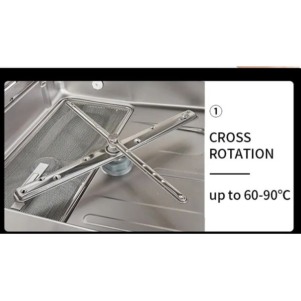 Commercial Conveyor Type Dishwasher Machine OEM Dishwasher High Efficiency