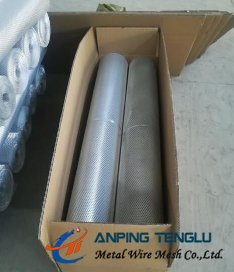 Mini Hole Expanded Metal Mesh, LWDxSWD: 5x2.5mm, 0.2-0.5mm Thickness