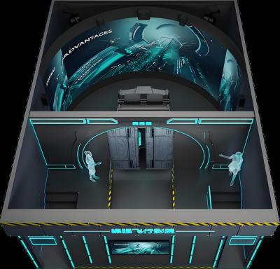 4D Flying Theater with 6M Dome Screen and 20 Seats