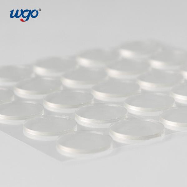 Fita tomada partido Dot Clear Squares Mounting de Restickable dobro esparadrapo