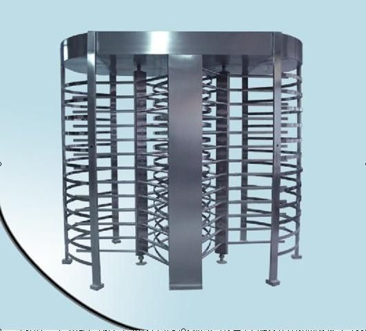 Flexible Pedestrian Glass Turnstile Doors Access Control Security Systems