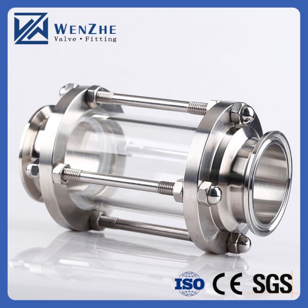 Прочный 304 316L санитарный сцепление из нержавеющей стали/сварка трубчатого зрительного стекла для пивного бака