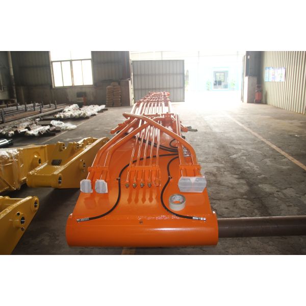 Excavator Pile Driver Boom Arm OEM for Foundation & Solar Piling
