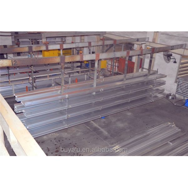 Melting Finish Aluminum Industrial Profile LED Heat Sink  Custom Length