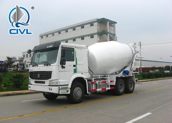 ZZ1257M3247W 266HP SINOTRUK HOWO 6X4 Italian Pump 6-7m3 Concrete Mixer Truck