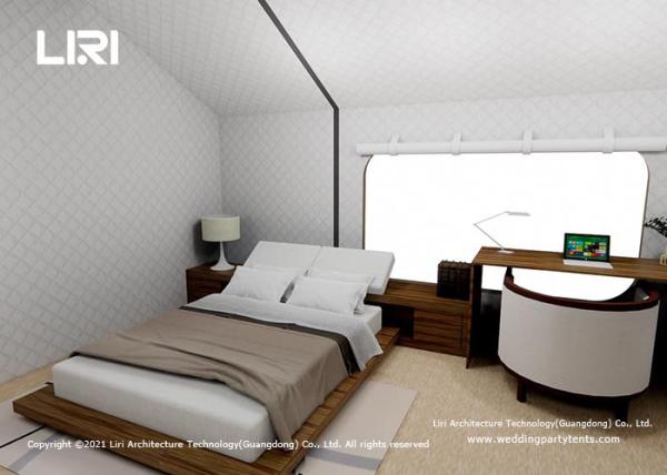 Barraca luxuosa de Safari Glamping Outdoor Desert Lodge para acampar