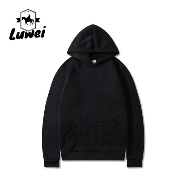 Pesos pesados Felpa Plain Sky Blue Hoodie Blusa de algodão orgânico Pull Over Capuzado Sweatshirt Homens Fleece Jogging