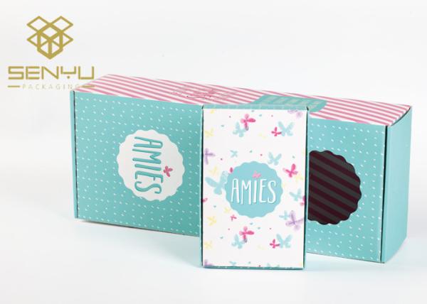 Doll Toys Gift Box Packaging / 350g C1S Cardboard Foldable Paper Box