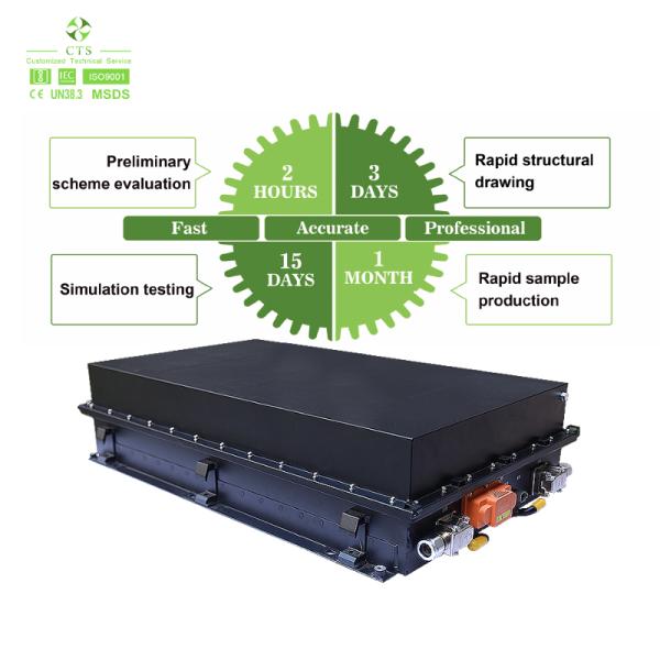 614V Lifepo4 EV Battery Pack 100Ah 200Ah for Industrial Vehicles