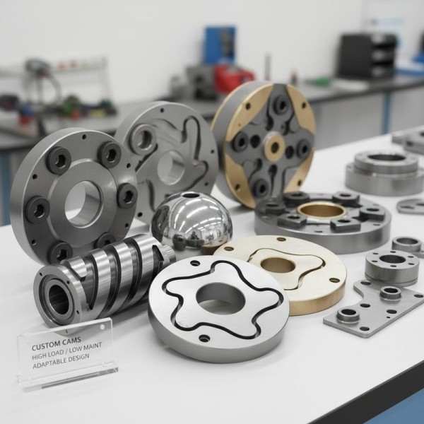 Custom Cams and Indexing Cams with High Load Capacity Reduced Maintenance
