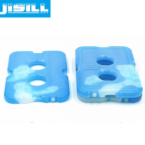 Reusable food-grade cooling rigid ultra-thin ice packs for lunchboxes, cold gel