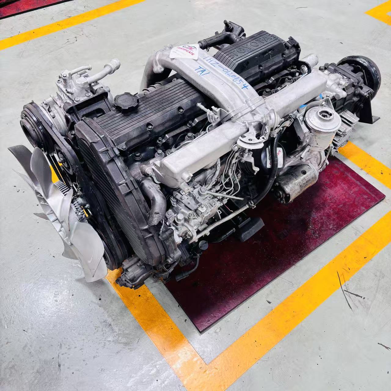 1HZ Diesel Engine 4.2L Naturally Aspirated with 96kW Max Power for Toyota Land Cruiser 70 80 Series