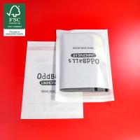 Custom Eco-friendly Biodegradable White Glassine Paper Bags Wholesale