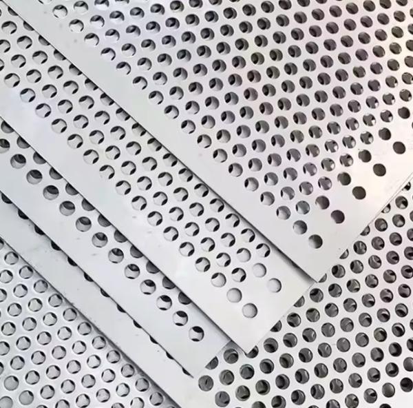 Stainless steel or aluminum perforated sheet China factory perforated panel low price perforated metal mesh