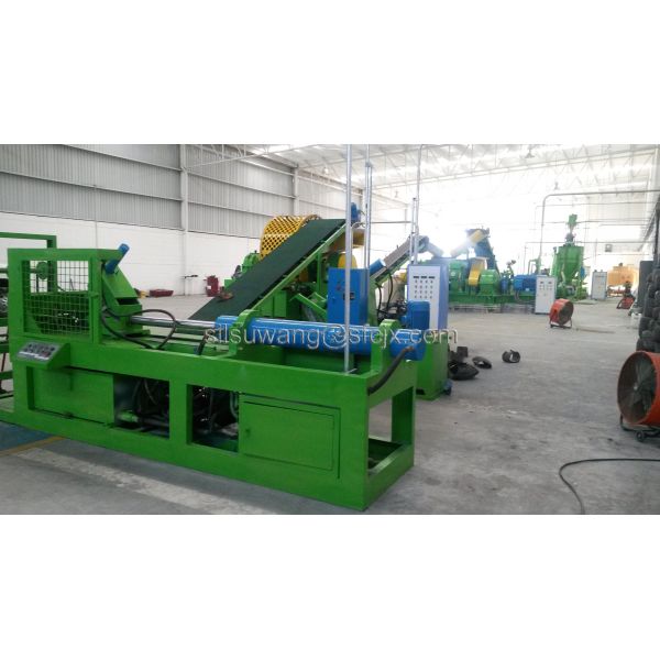 Fully Automatically Tyre Shredding Machine
