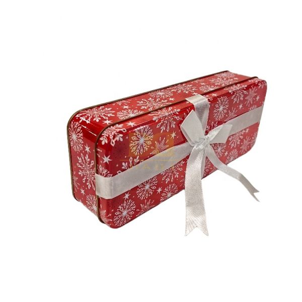 DADI Candy Tin Box Rectangular Tin Can 0.19mm-0.4mm Cookie Tin Packaging