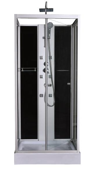 Professional Bathroom Shower Cabins , Sliding Glass Door Shower Enclosure