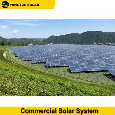 Polycrystalline Hybrid Solar System Kit Inverter 3 Phase 150kw
