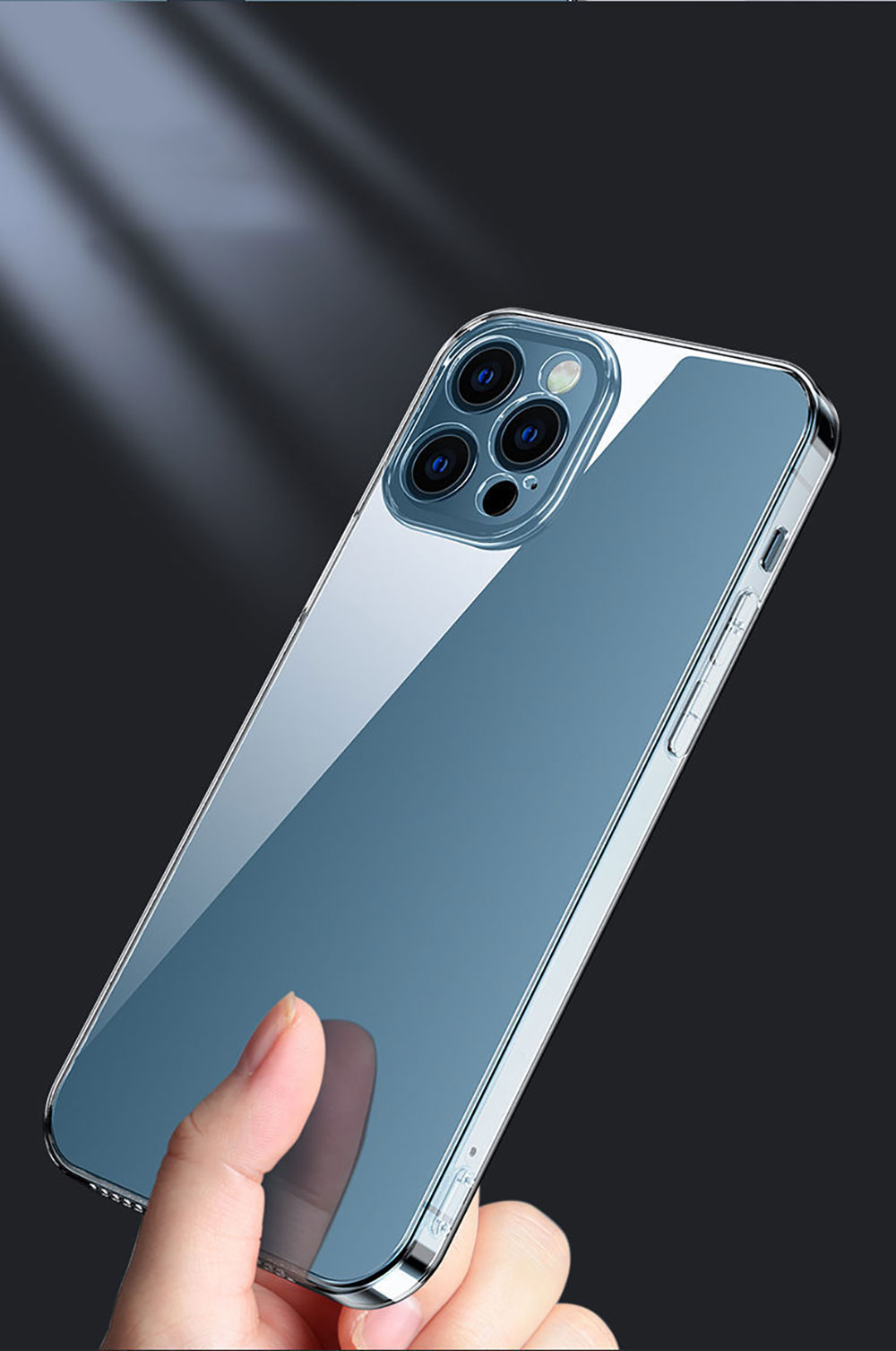 For Laudtec High-Grade Transparency Ultrathin Soft Phone Case for iPhone 16 15 14 13 12 11 Plus Pro Max 0.5 0.6Mm PP PC
