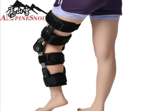 Stabilisateur orthopédique d'articulation du genou du néoprène de produits de réadaptation de soutien d'Orthosis de genou
