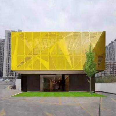 Outdoor Aluminum Perforated Laser Cut Panel 800x800mm Powder Coated